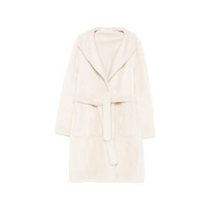 Yves Salomon Neutrals Coats - Faux Fur Coats Women